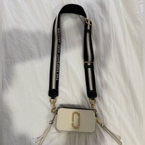 Marc Jacobs Snapshot crossbody purse New Cloud White Multi